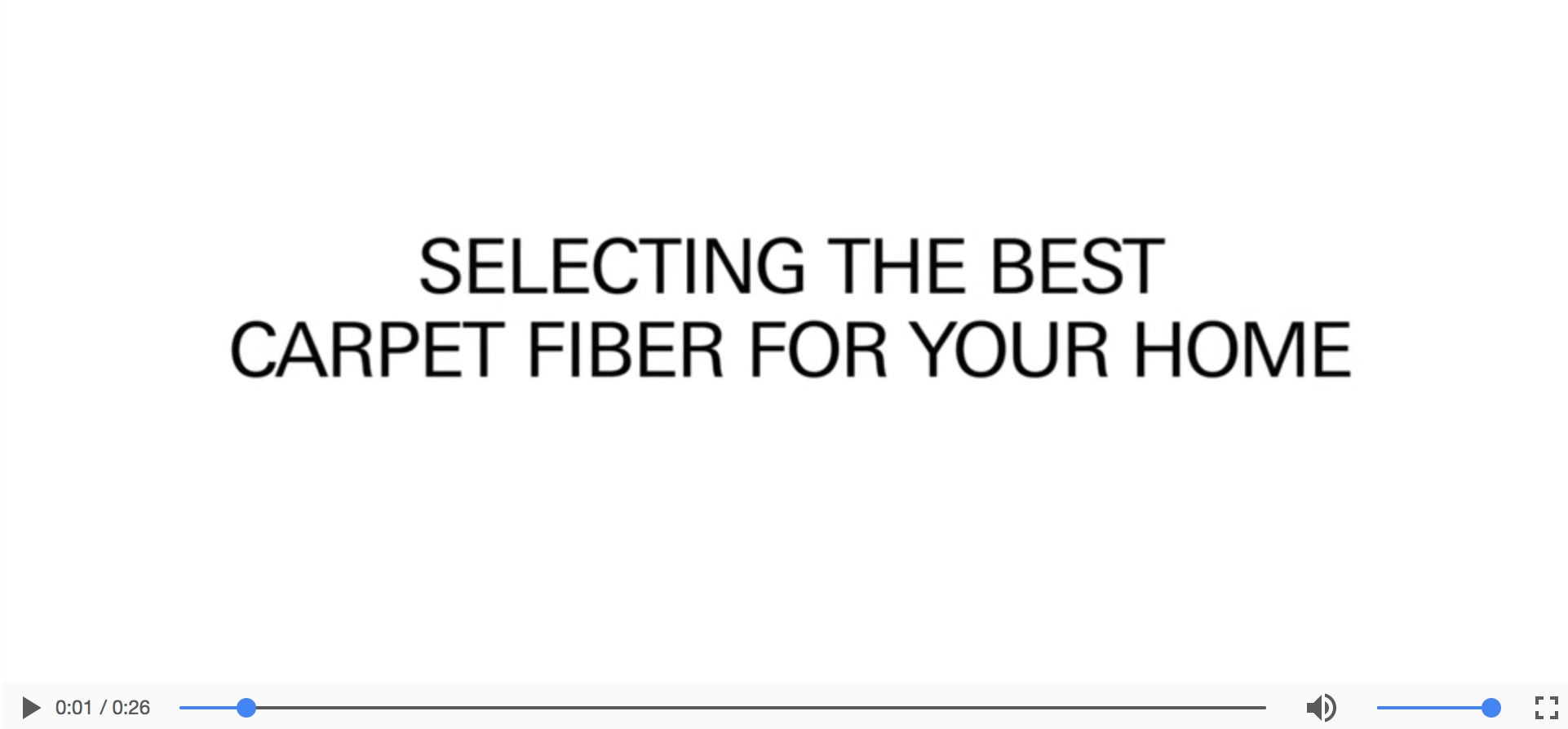 Video How to Select Carpet Fiber