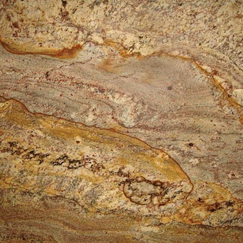 Natural Stone Slab - Granite Typhoon Bordeaux