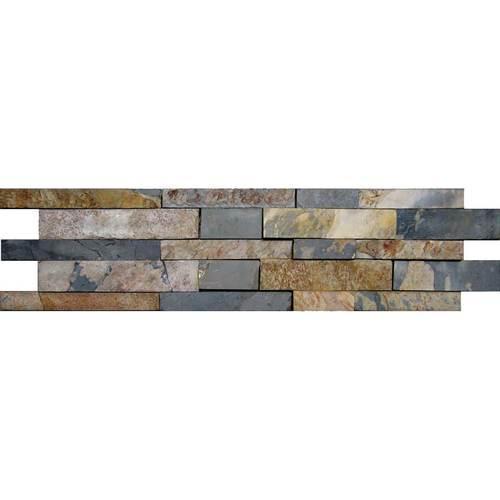 Stacked Stone Indian Multi Random Kayla High-Low Natural Cleft Ungauged S771