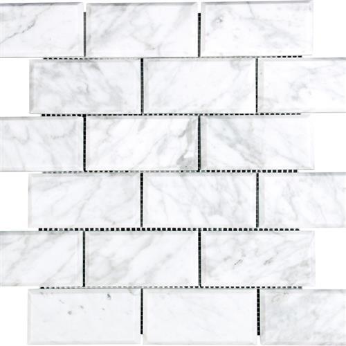 Marble White Carrara White Carrara - Beveled