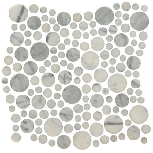 White Carrara - Bubbles
