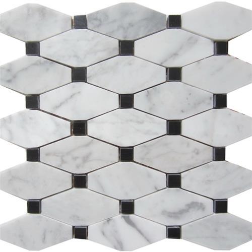 White Carrara - Rhombus