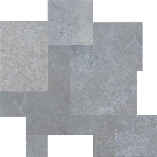 blue Lagos Blend 40x48 Versailles Pattern Vintage Finish