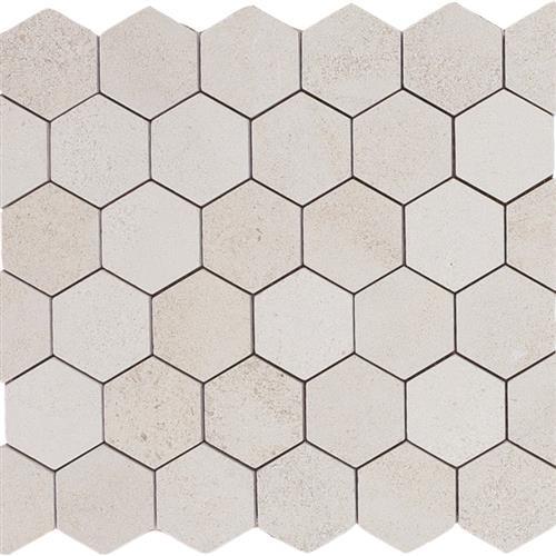 golden Beach 2x2 Suede Hexagon Mosaic