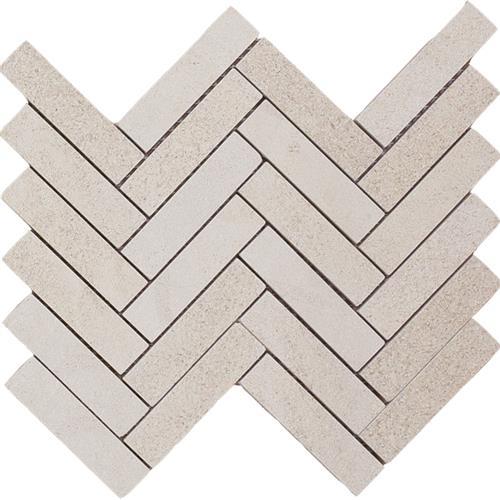golden Beach 1x4 Suede Herringbone Mosaic