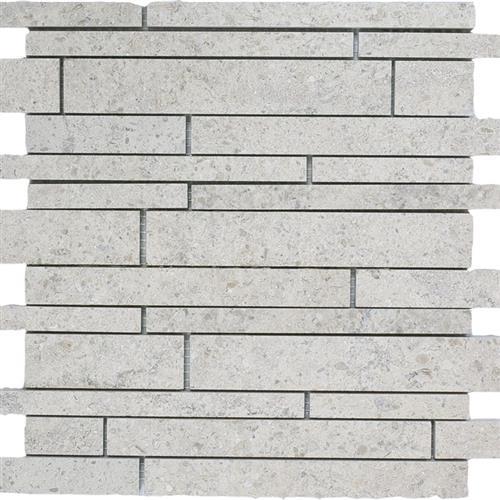 gascogne Blue 12x12 Suede Linear Mosaic