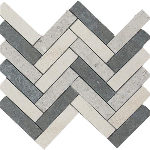 mixage 1x4 Suede Herringbone Mosaic