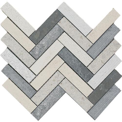mixage 1x4 Hi/Lo Herringbone Mosaic