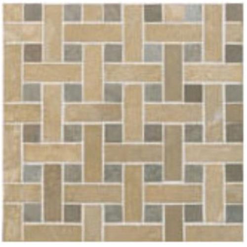 mixage Basketweave 12x12 Mosaic Honed