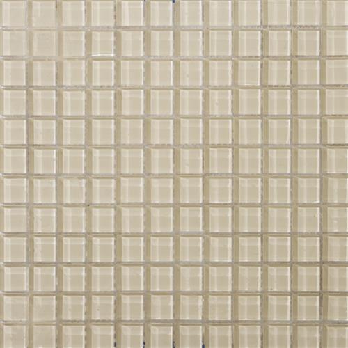 Emser Tile Lucent Glass Mosaics Cream Glass Tile Orlando