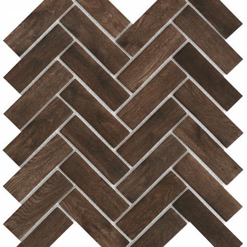 Brown Herringbone