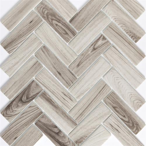 Echo by Emser Tile - Grey Herringbone