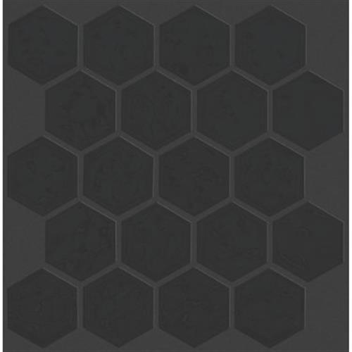 Geoscapes Hexagon by Shaw Industries - Black