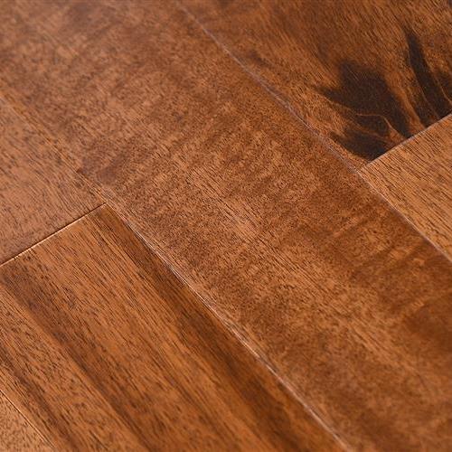 Smooth Flooring - Engineered Golden Tigerwood  3/8 X 3 1/4