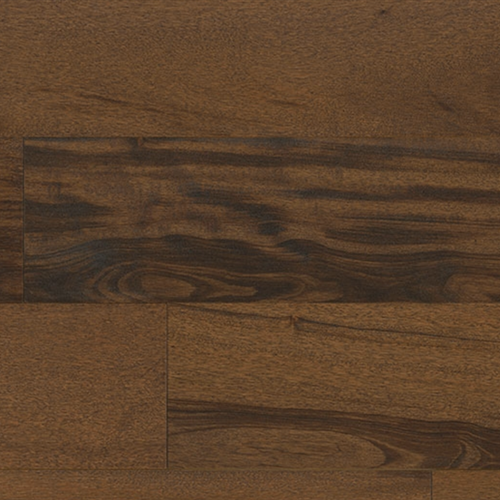 Textured Flooring - Engineered Tigerwood Chocolate 1/2 X 5