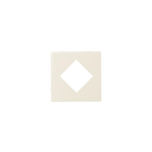 Designer Elegance⢠in Gloss Almond 4 1/4and X 4 1/4and Diamond Insert - Tile by American Olean