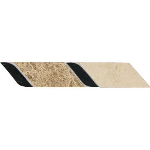 Designer Elegance⢠in Beige 2 X 12 Structure Accent - Tile by American Olean