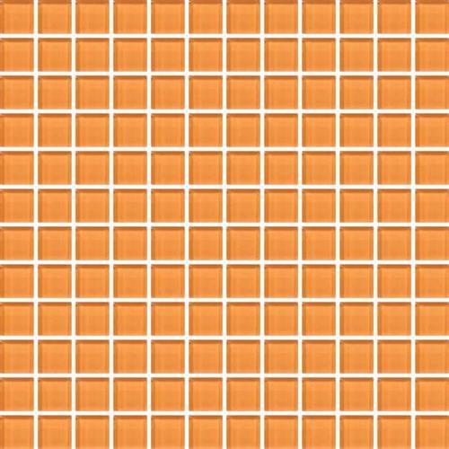 Color Appeal Orange Peel 1X1 Mosaic C126