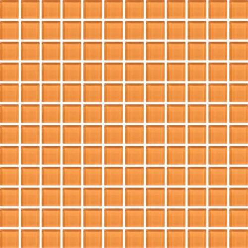 Color Appeal Orange Peel 1X1 Mosaic C126