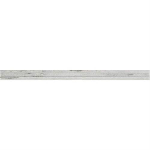 Candid Heather Pencil Rail (Honed And Polished)