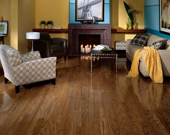 Room Scene of Ascot Plank - Hardwood by Armstrong
