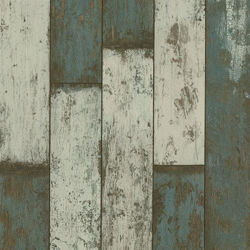 Architectural Remnants in To The Sea Sea Glass Teal - Laminate by Armstrong