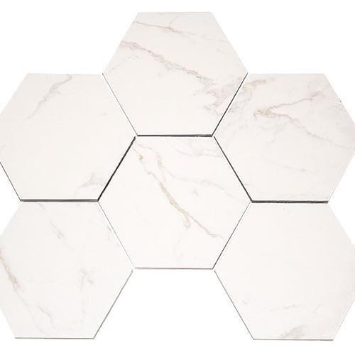 Marmi Reale by Megatrade - Statuario Gold - 12X16 Hex
