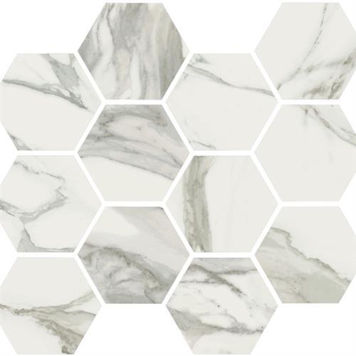 Stratus Grigio Natural - Hexagon Mosaic