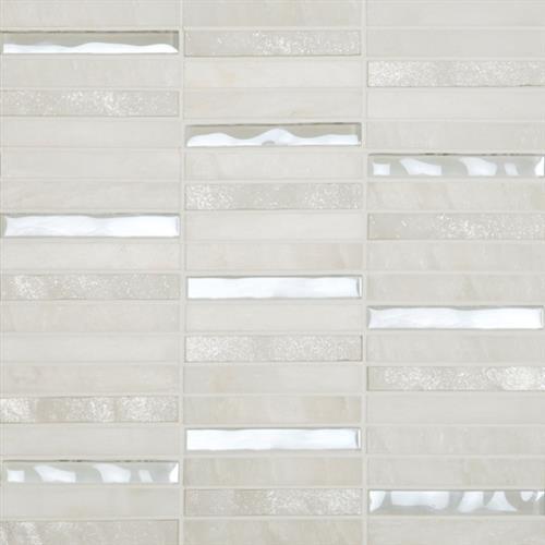 Happy Floors Cordoba White Linear Ceramic Porcelain Tile