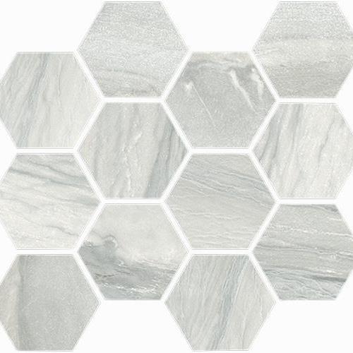 Macaubas Pearl Natural Hexagon
