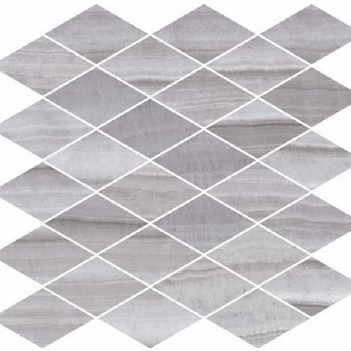 Silver Natural - Rhomboid Mosaic