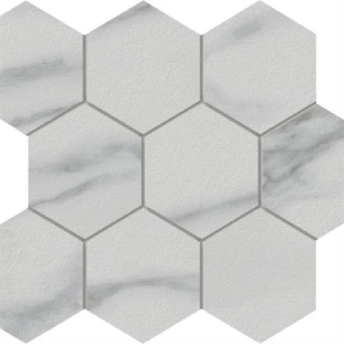 Marmi in Statuario Hexagon - Tile by Happy Floors