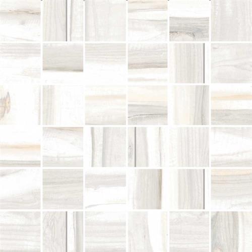 Happy Floors Dreamwood Blanco Mosaic Ceramic Porcelain Tile Blanco Mosaic
