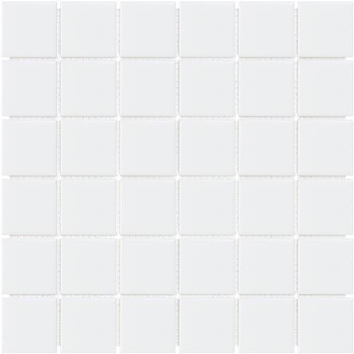 White Matte 2x2 Mosaic