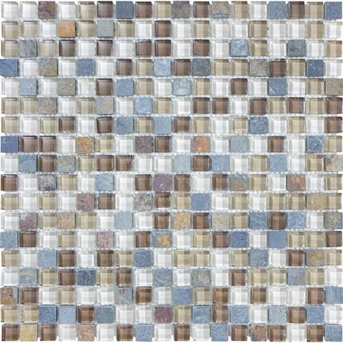 #17 Stone & Glass Mosaic