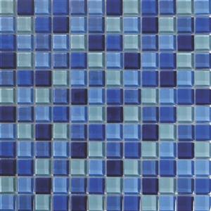GlassTile AquaColorsBlends KEEKELU11AQBLBA BaliCrystal
