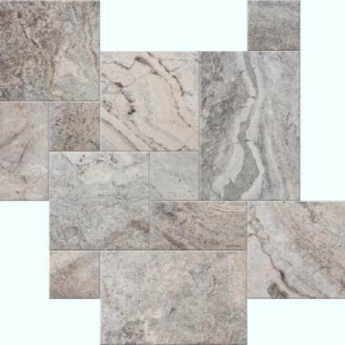 Chiseled & Brushed 4pc Versailles Pattern