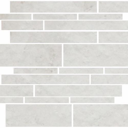 Imperial Pearl Brushed Random Linear Mosaic