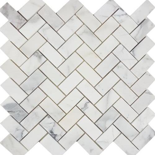 Calacatta Gold Herringbong