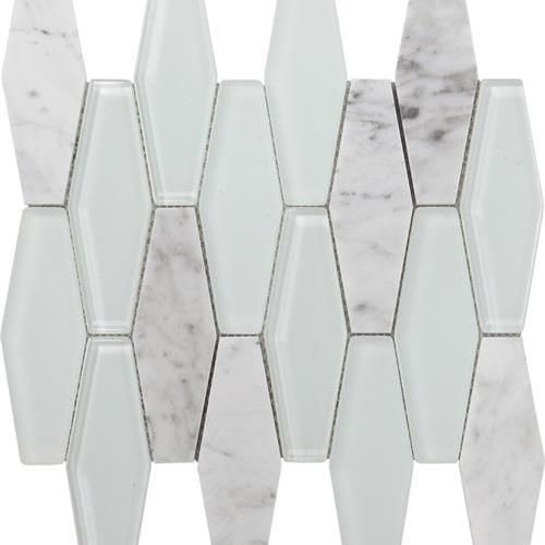 Metropolitan - Stone  Glass Carrara Polished Diamond