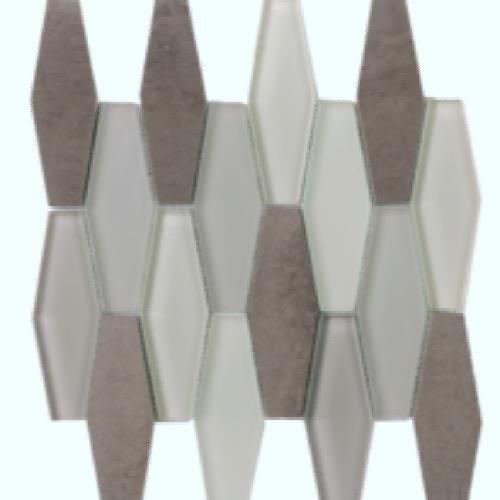 Metropolitan - Stone  Glass Mink Polished Diamond