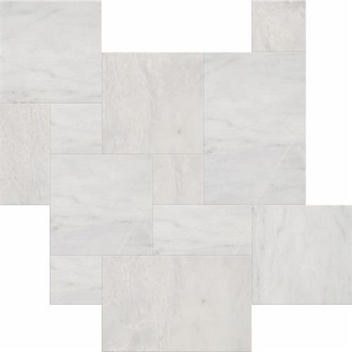Bianco Venato Brushed 4Pc Versailles Pattern