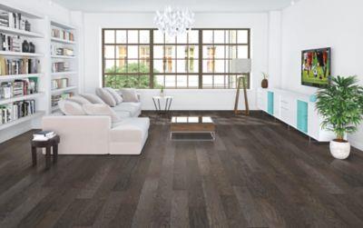 Mohawk Industries Spring Valley Barnwood Oak Hardwood Broken