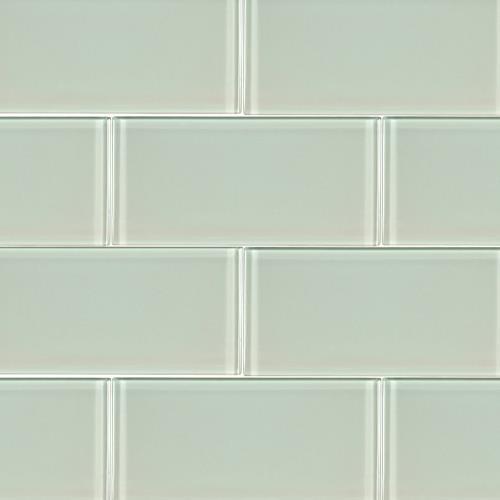 Artic Ice Glass Subway Tile 3X6