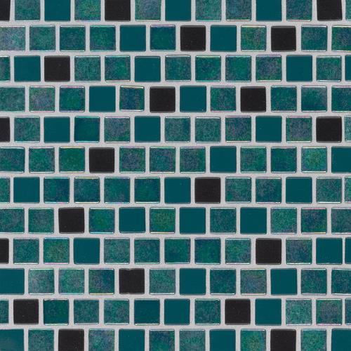 Caribbean Mermaid Glass Tile