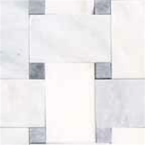 NaturalStone ChelseaStatuarioCarraraSelectMosaics MOSMOBBWEAVELGH StatuarioCarraraSelectMiniMosaic