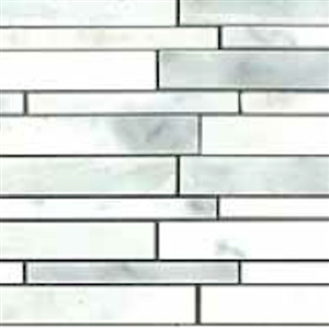 NaturalStone ChelseaStatuarioCarraraSelectMosaics MOSMOBLINH StatuarioCarraraSelectHerringboneMosaic