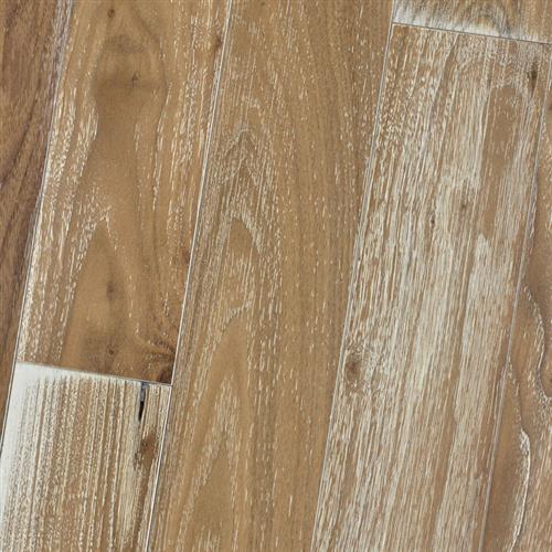 Wire Brushed - Solid Black Walnut Natural White Lime