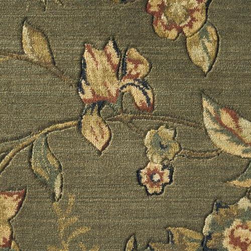 Grand Parterre Grand Flora by Nourison - Va01 Olive