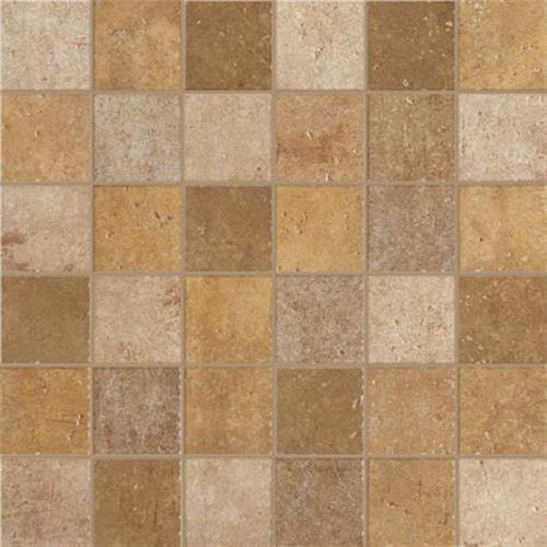 Marazzi Walnut Canyon Golden Mosaic 2x2 Square Ceramic